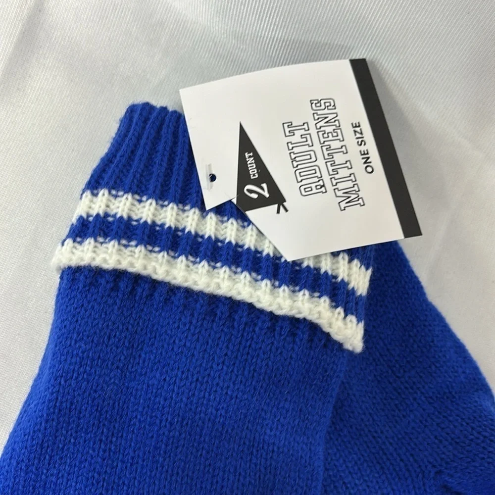 Gertex Knit thick lined Mittens Soft Warm Stretchy One Size Fits Most gloves